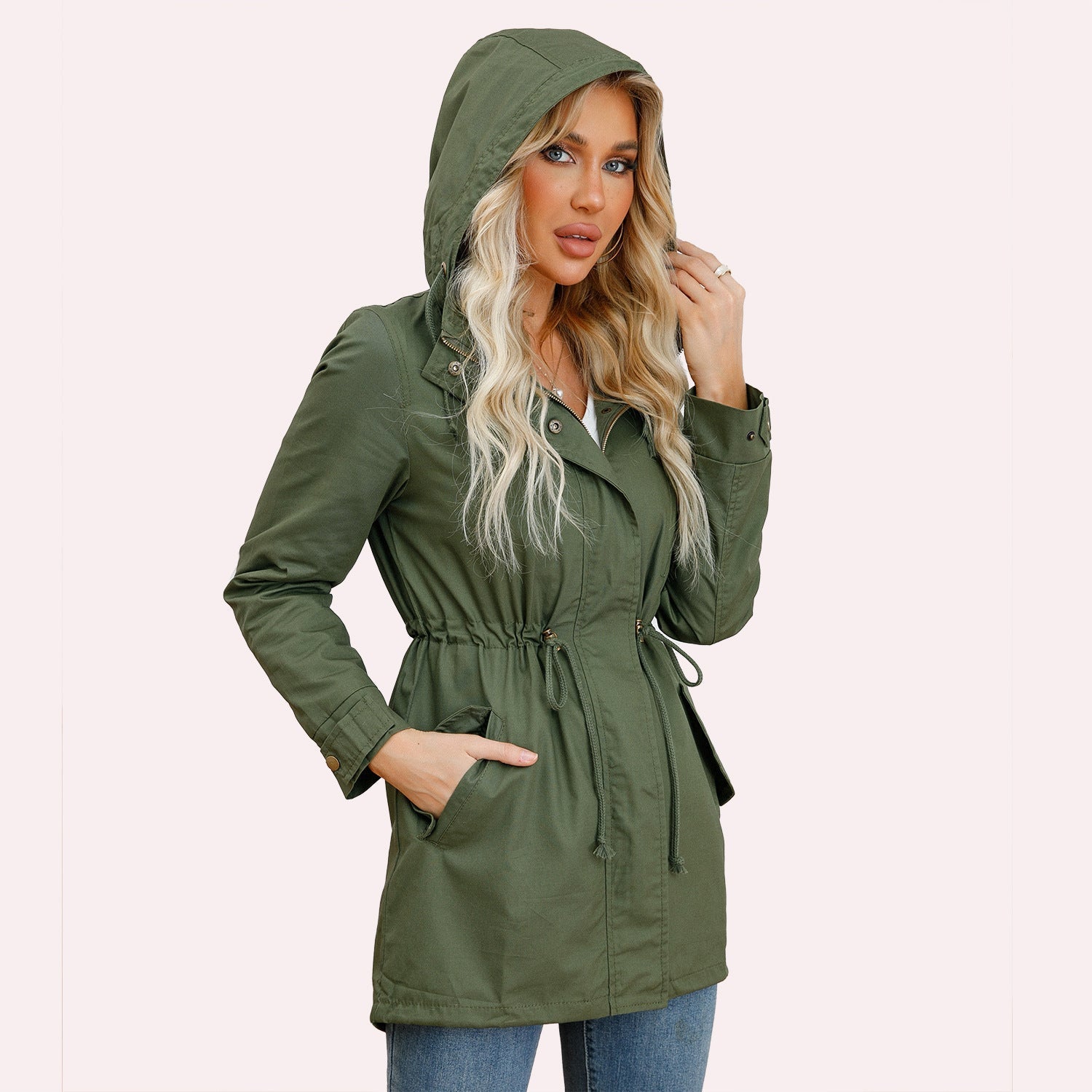 Women's Hooded Spring Jacket