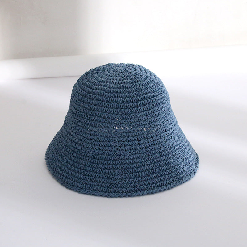 Women’s Straw Bucket Hat in 9 Colors - Wazzi's Wear