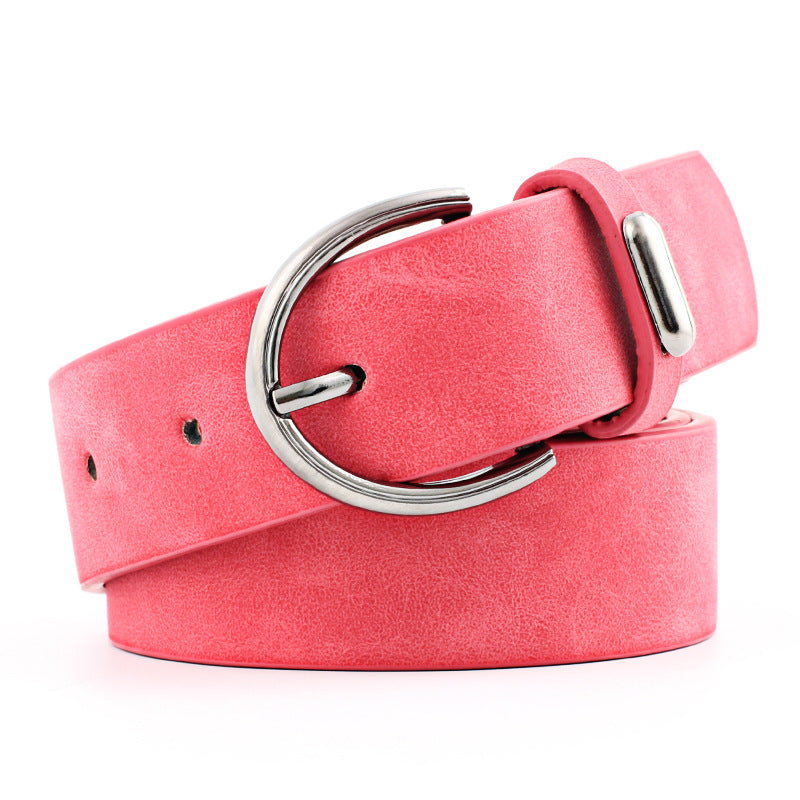 Women’s Buckle Belt in 6 Colors - Wazzi's Wear