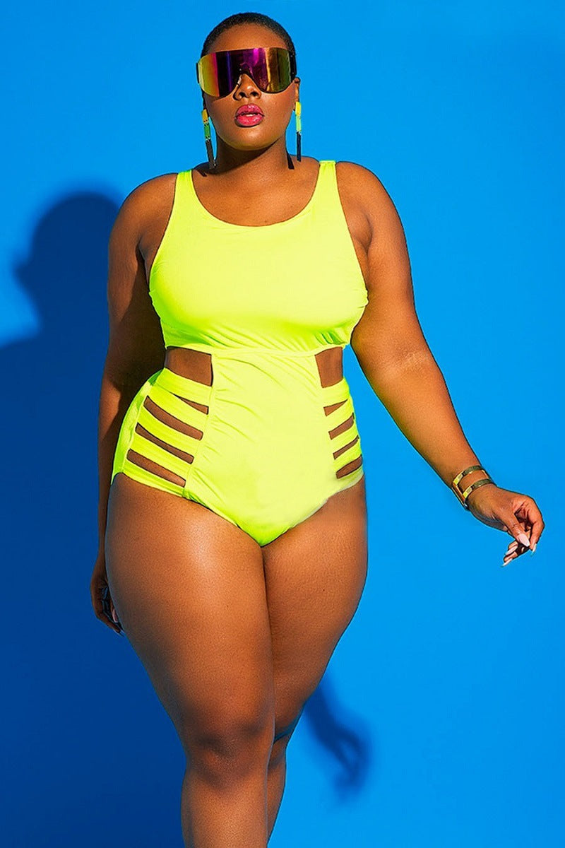 Women's Plus Size Swimsuit in 7 Colors XL-4XL - Wazzi's Wear