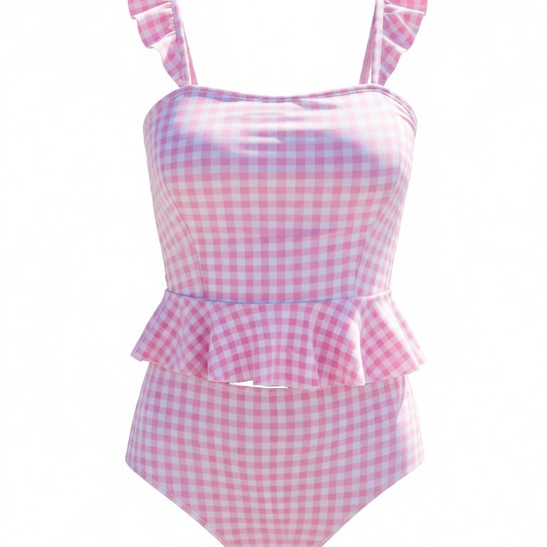 Two-piece Swimsuit That Covers The Tummy