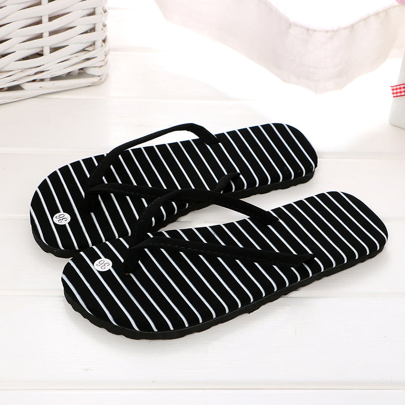 Woman’s Flat Heel Non-Slip Flip-Flops in 4 Colors