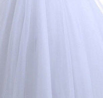 Women’s Trailing Sleeveless Mermaid Wedding Dress with Lace in 2 Colors XS-3XL - Wazzi's Wear
