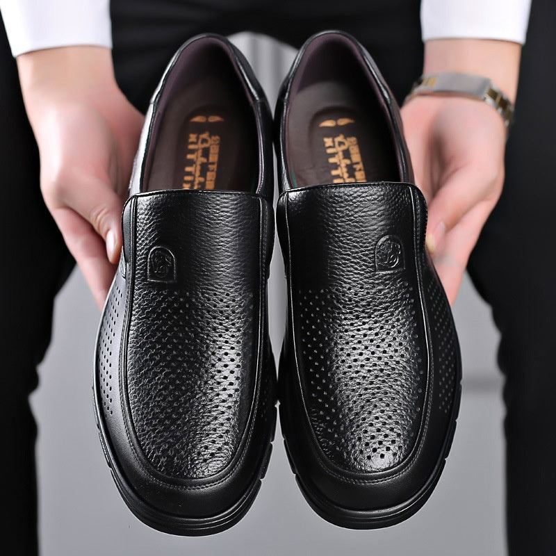 Men's Leather Soft Bottom Loafers