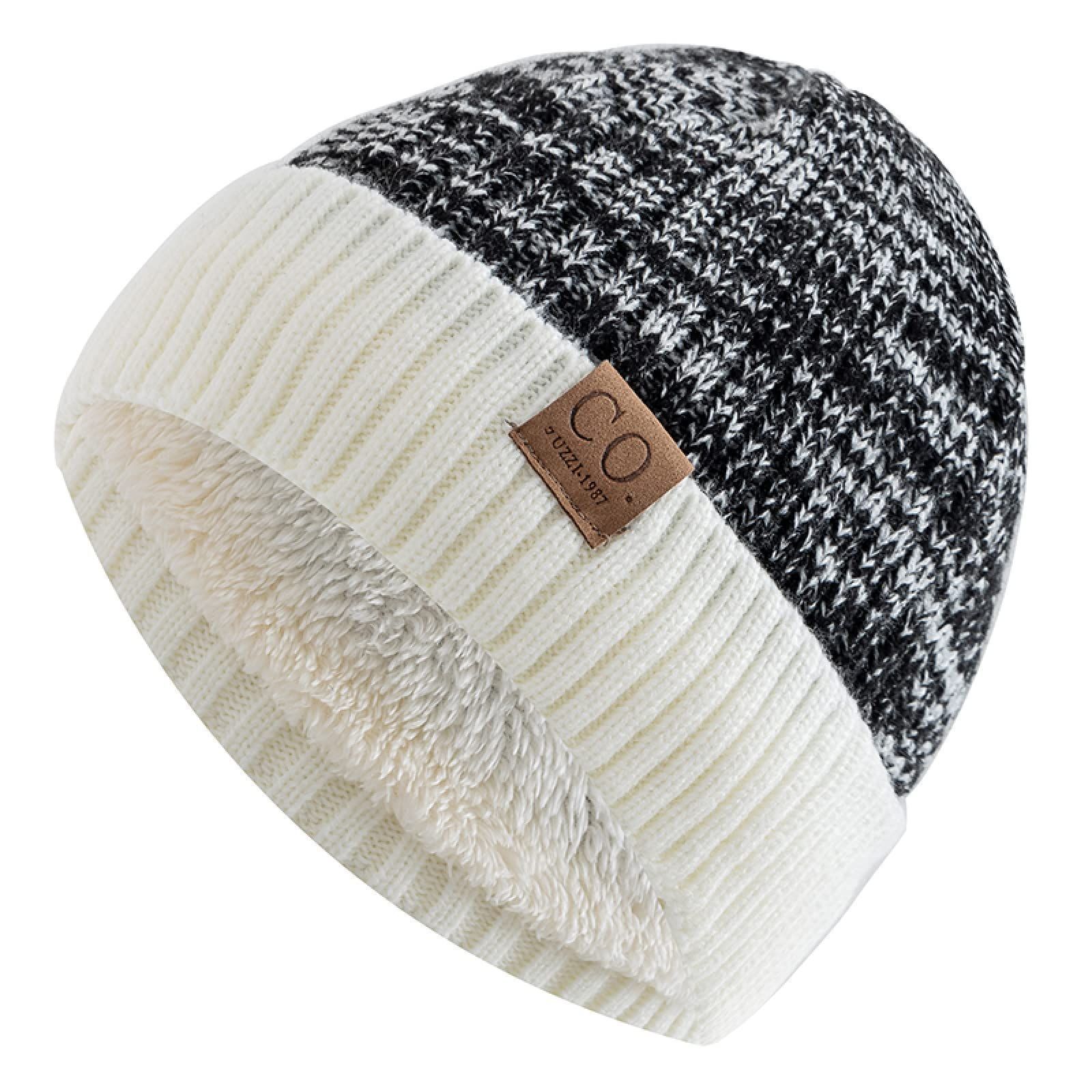 Woolen Fleece-Lined Toque