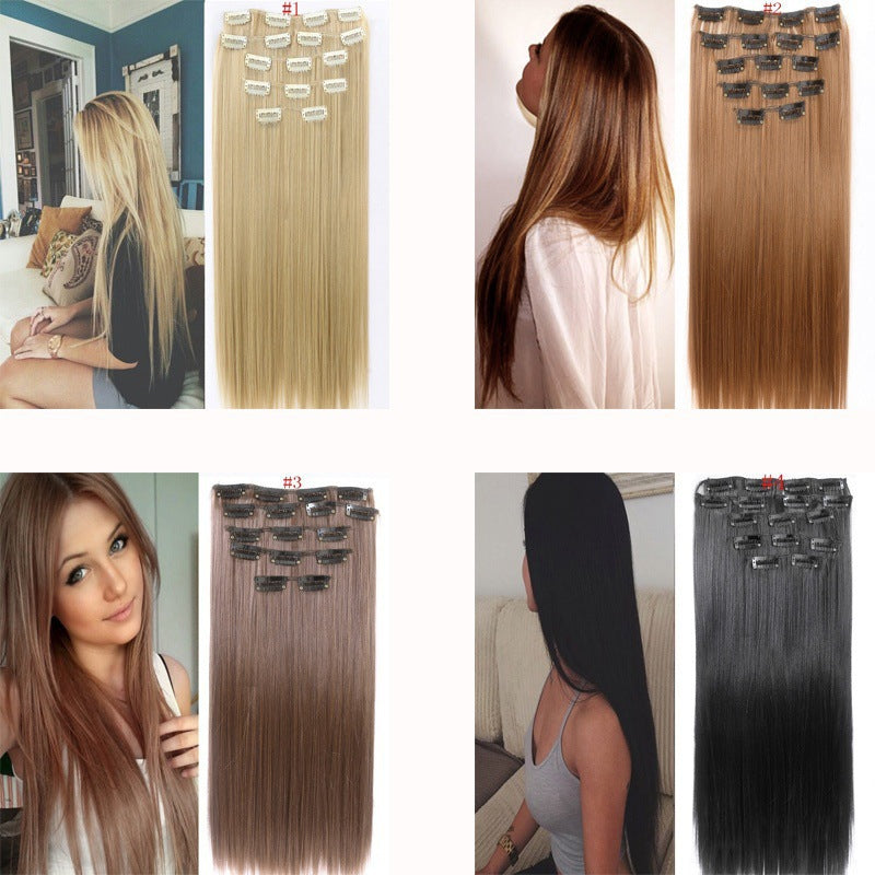 Hair Extension Synthetic Wig in 12 Colors - Wazzi's Wear
