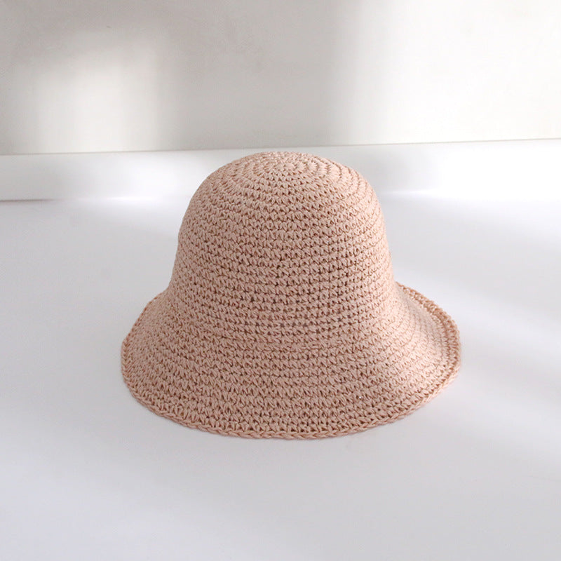 Women’s Straw Bucket Hat in 9 Colors - Wazzi's Wear