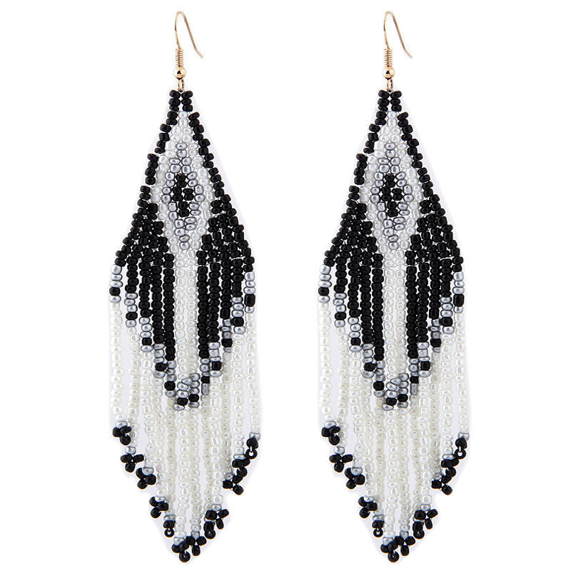 Bohemian Fringed Earrings in 4 Colors - Wazzi's Wear