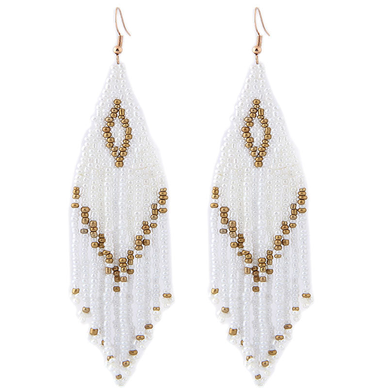 Bohemian Fringed Earrings in 4 Colors - Wazzi's Wear