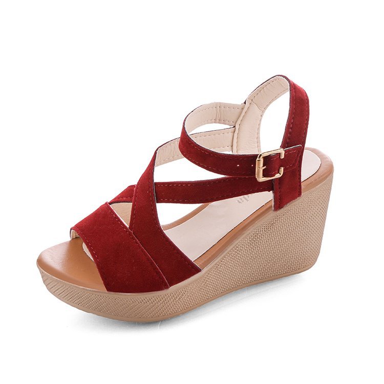 Women’s Wedge Sandals in 3 Colors - Wazzi's Wear