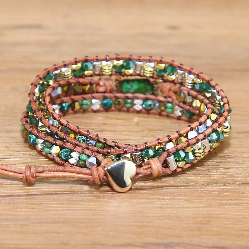 Multi-Layer Woven Bohemian Bracelet in 2 Colors - Wazzi's Wear