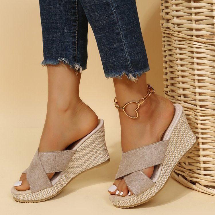 Women's Wedge Platform Sandals in 3 Colors