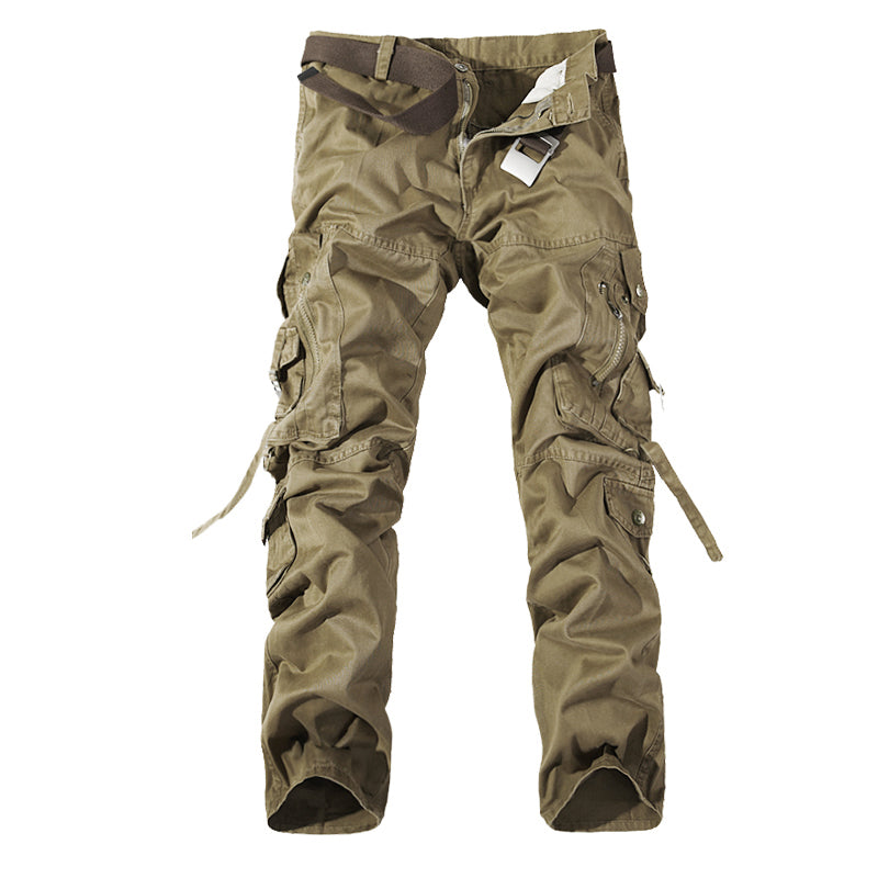 Men's Multi-Pocket Cargo Pants in 6 Colors - Wazzi's Wear