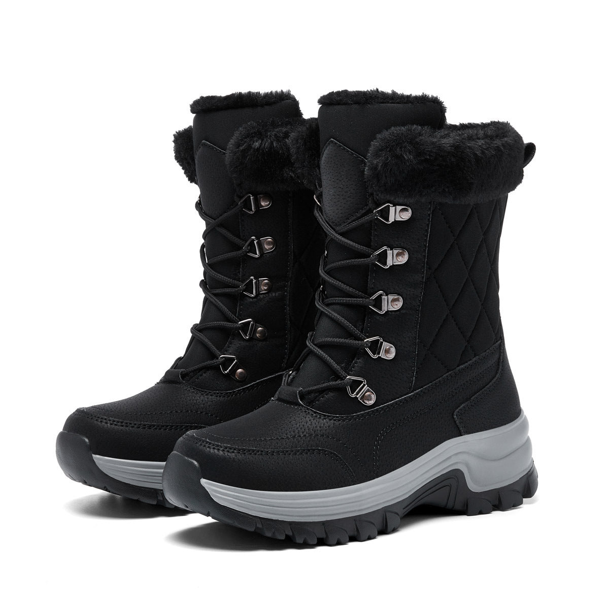 Women's Warm and Thick Fleece-Lined Winter Boots