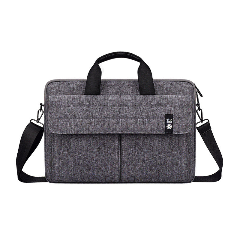 Multi-Compartment Men’s Briefcase Laptop Bag