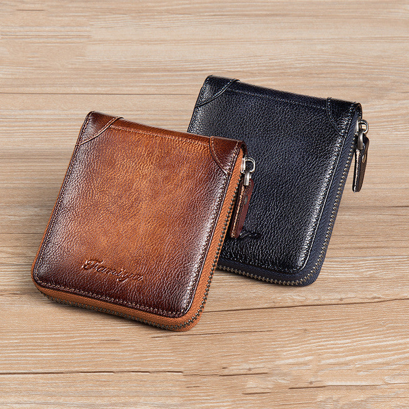 Men’s Cowhide Leather Wallet