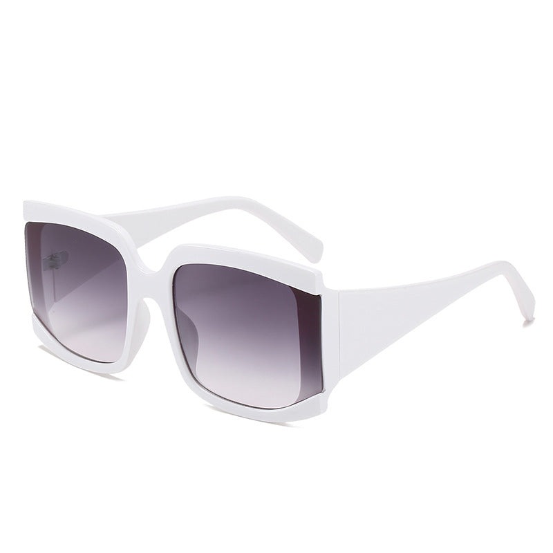 Gafas de sol cuadradas con montura grande para mujer en 7 colores