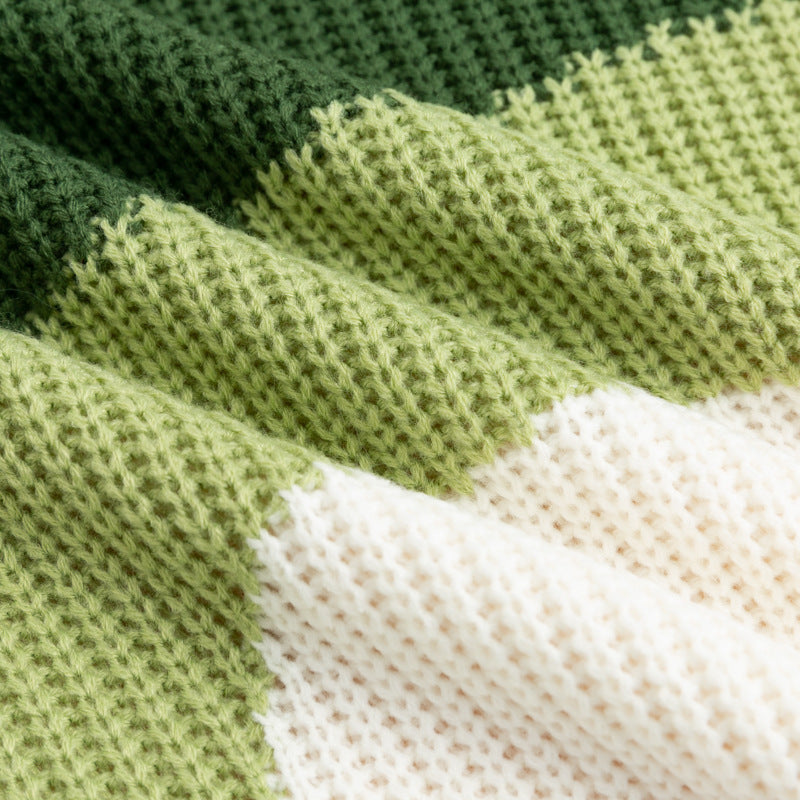 Warm Women's Long-sleeved Turtleneck Sweater Knitted Pullover