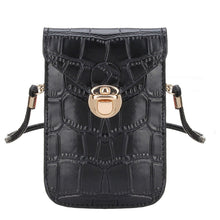 Load image into Gallery viewer, Women’s Crocodile Shoulder Crossbody Bag with Flap and Clasp in 4 Colors - Wazzi&#39;s Wear