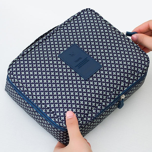 Multifunction Travel Cosmetic Bag in 28 Patterns and Colors - Wazzi's Wear