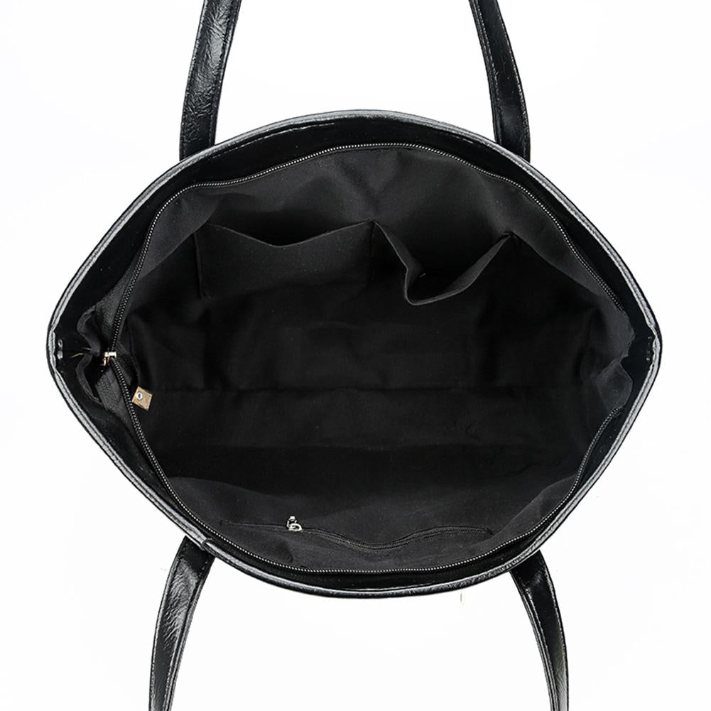 Women’s Solid Colour Large Capacity Shoulder Bag