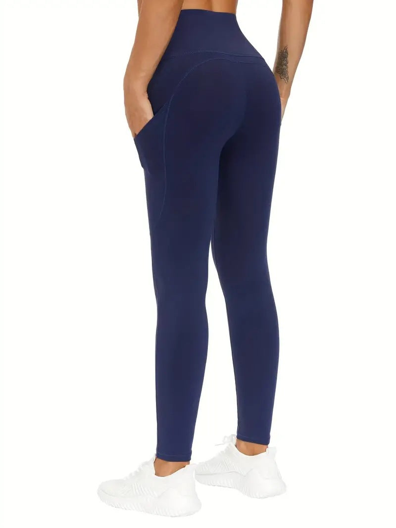 Women’s High Waist Yoga Leggings with Pockets