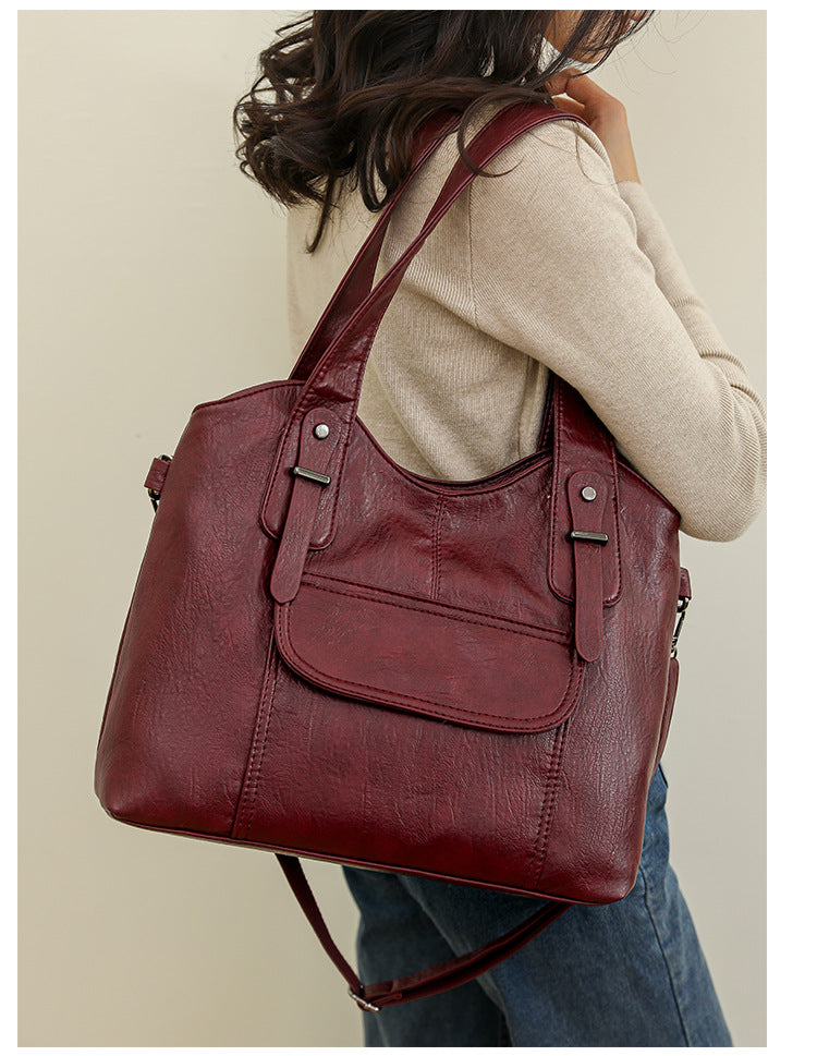 Women's Large Capacity Crossbody Bag with Removeable Strap