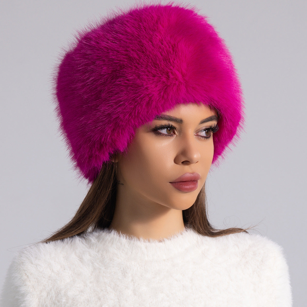 Women’s Faux Fur Bucket Hat