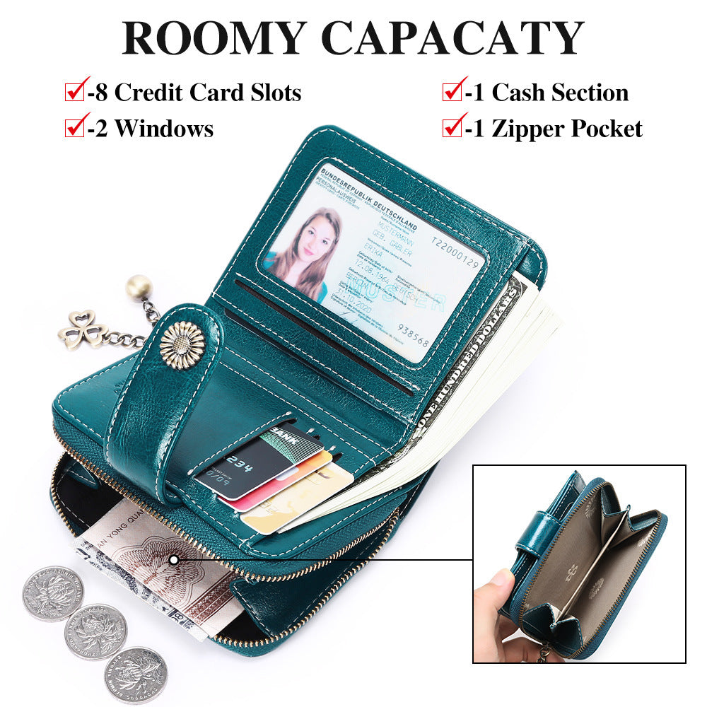 Women’s Small Anti-Theft Wallet