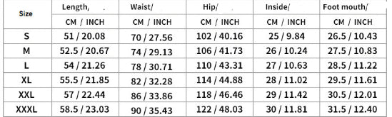 Men's solid colour linen shorts size chart with measurements in cm and inches.