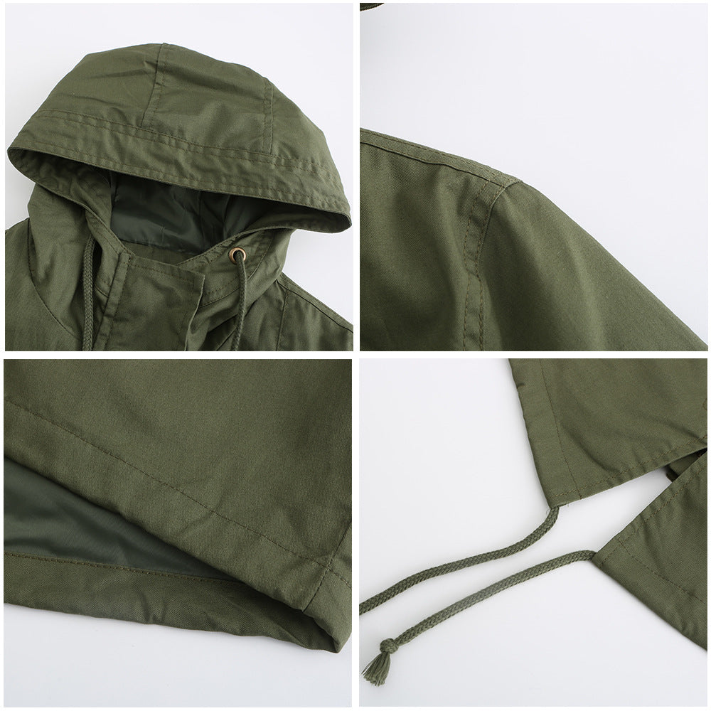 Women's Hooded Spring Jacket