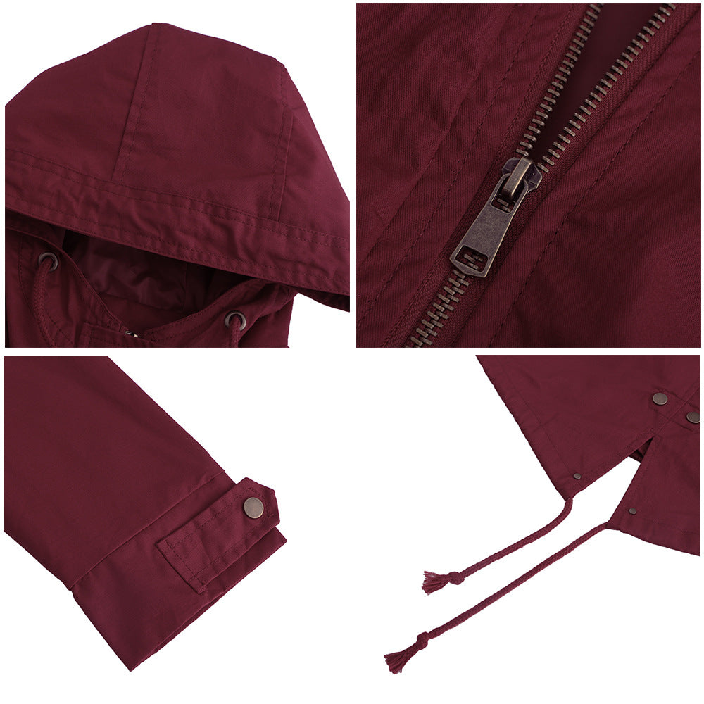 Women's Hooded Spring Jacket