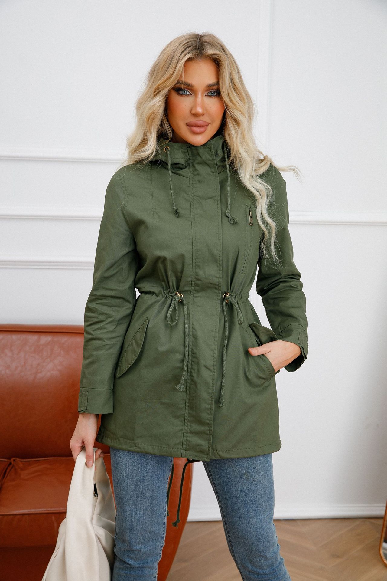 Women's Hooded Spring Jacket