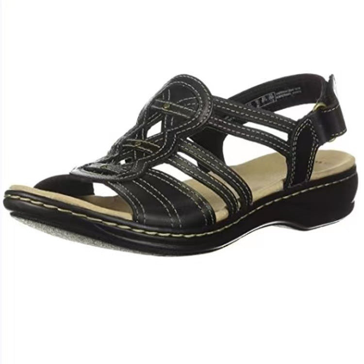 Women’s Flat Open Toe Sandals in 5 Colors - Wazzi's Wear