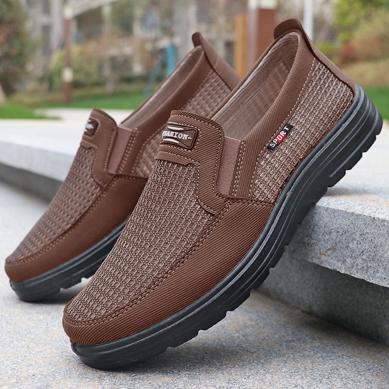 Slip-On Men’s Loafers with Breathable Mesh