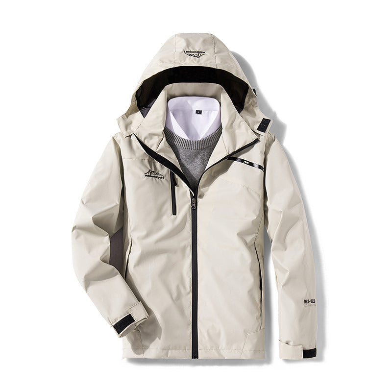 Men’s and Women’s Hooded Waterproof Rain Jacket - Wazzi's Wear