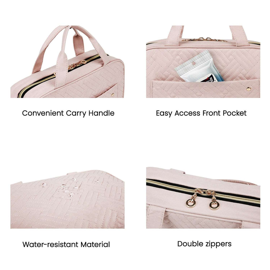 Toiletry Bag with Hanging Hook in 6 Colors - Wazzi's Wear