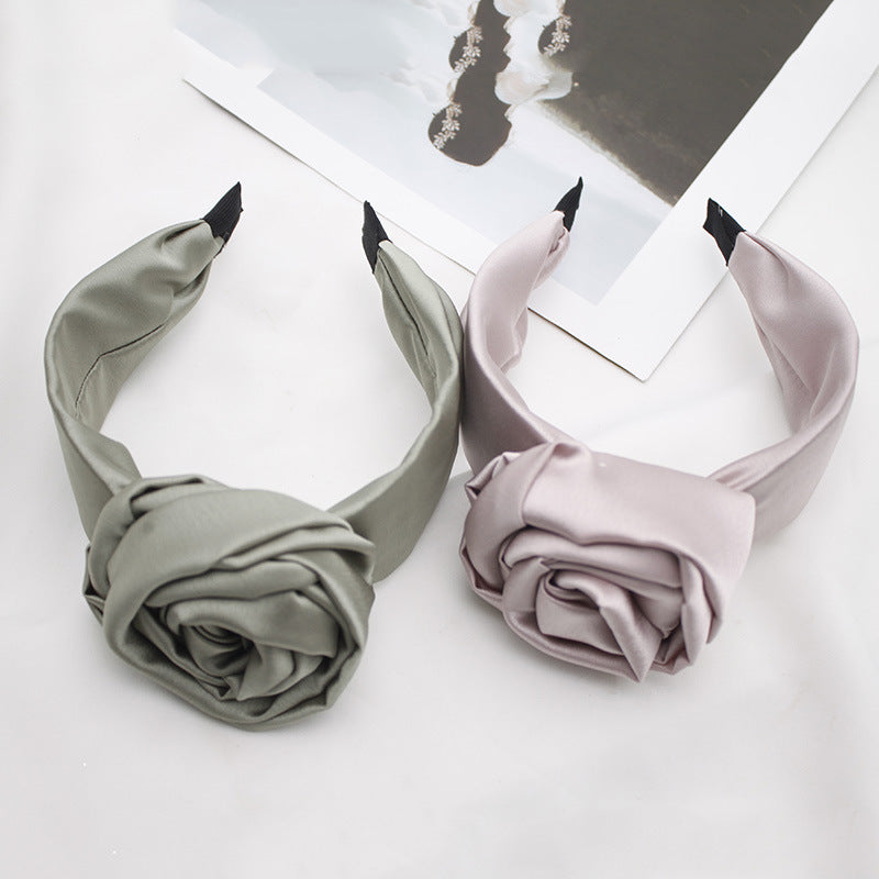 Women’s Satin Headband in 5 Colors - Wazzi's Wear