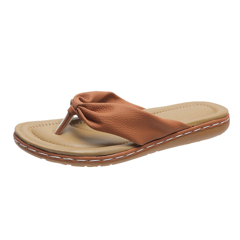 Women’s Flat Flip Flop Sandals in 5 Colors - Wazzi's Wear