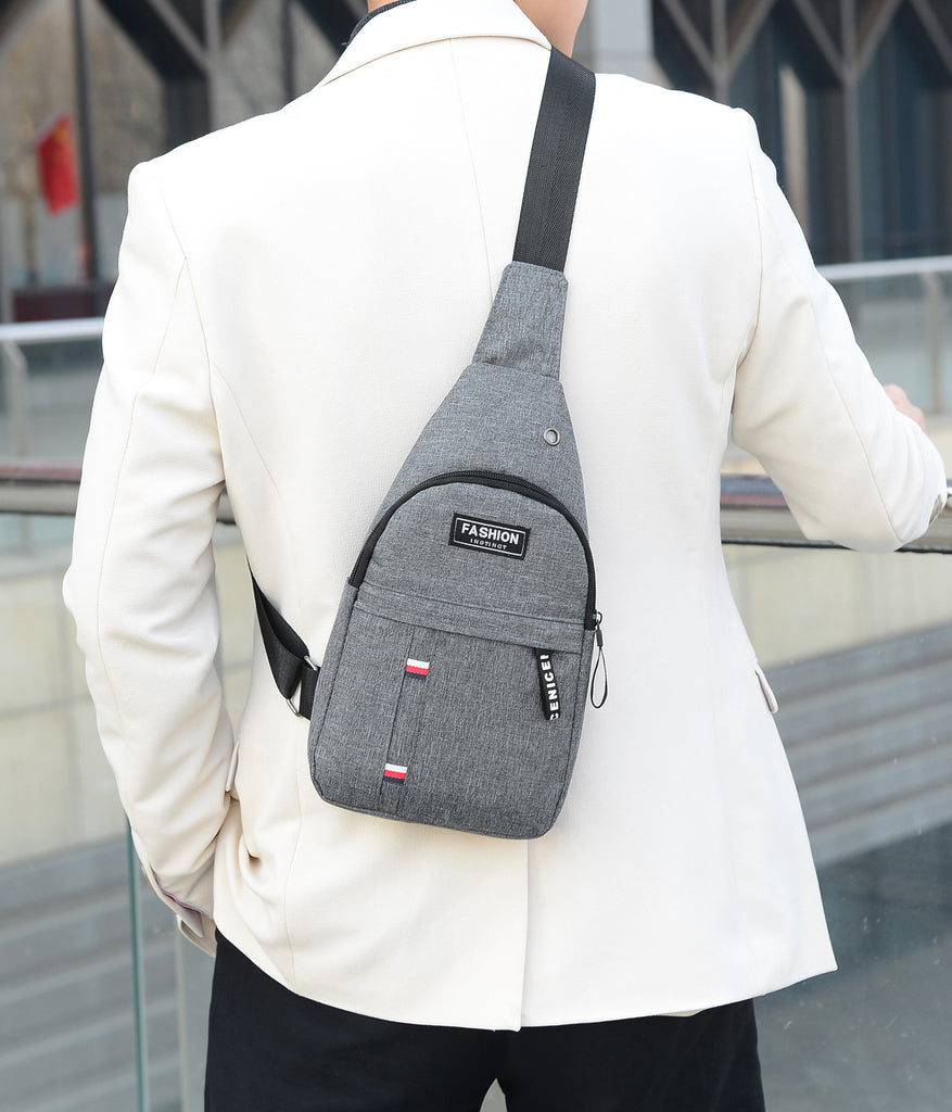 Men’s Oxford Shoulder Messenger Bag in 3 Colors - Wazzi's Wear
