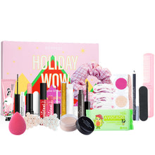 Load image into Gallery viewer, Holiday Gift Box Lipstick Eye Shadow Set - Wazzi&#39;s Wear
