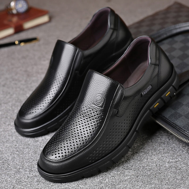 Men's Leather Soft Bottom Loafers