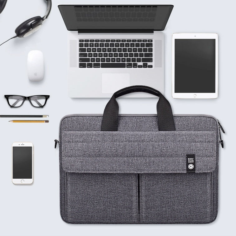 Multi-Compartment Men’s Briefcase Laptop Bag