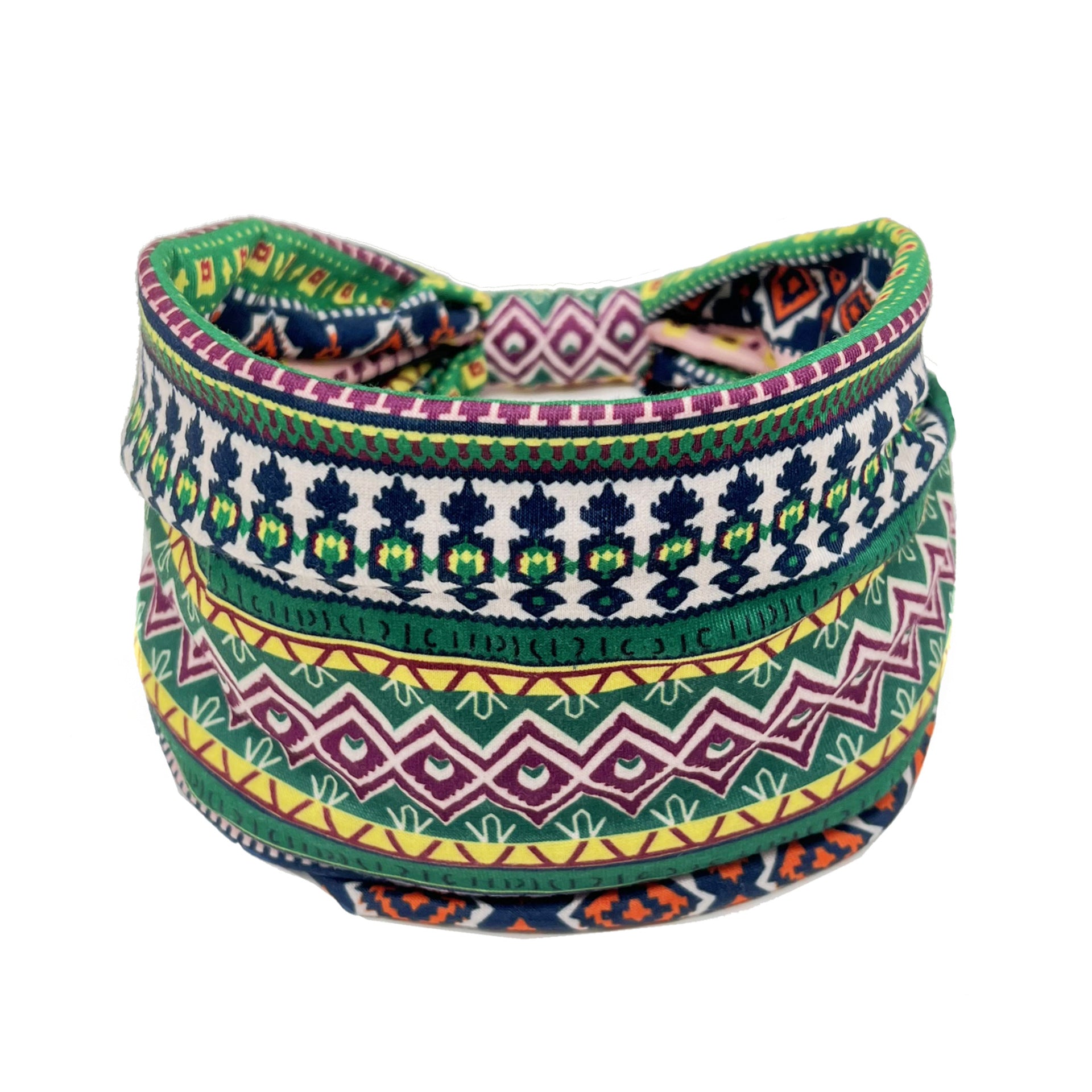 Women’s Wide Boho Head Band Hair Accessory in 16 Patterns - Wazzi's Wear