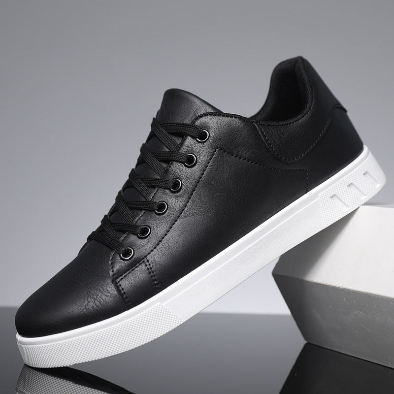 Low Top PU Leather Casual Men’s Sneakers