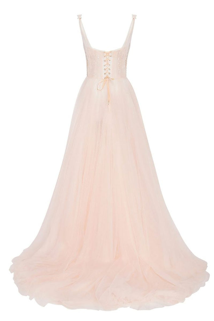 Women’s Sleeveless Champagne Wedding Dress Sizes 2-24W - Wazzi's Wear