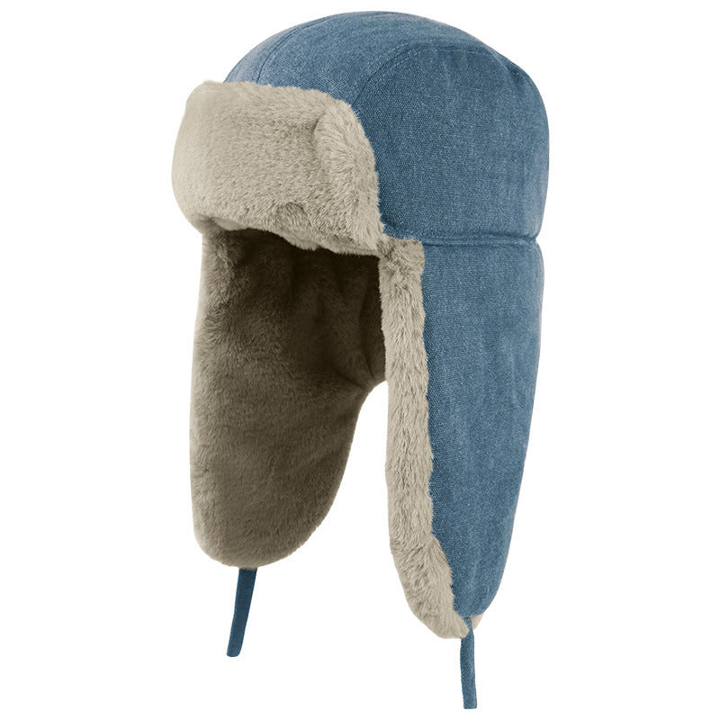 Unisex Fleece-Lined Ear Flap Hat