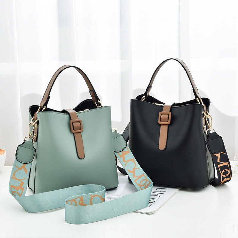 Women’s Bucket Shoulder Bag in 4 Colors - Wazzi's Wear