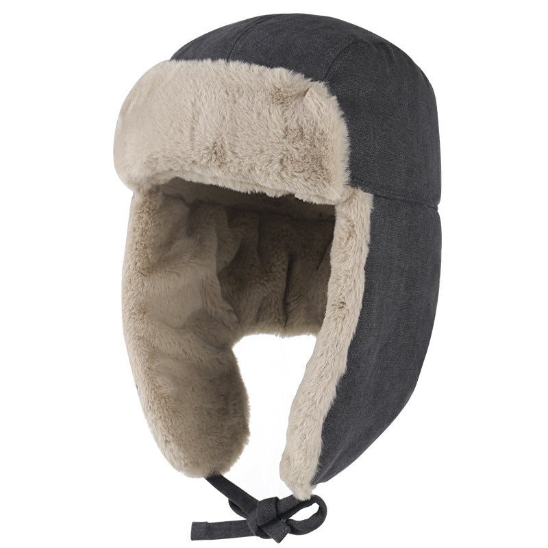 Unisex Fleece-Lined Ear Flap Hat