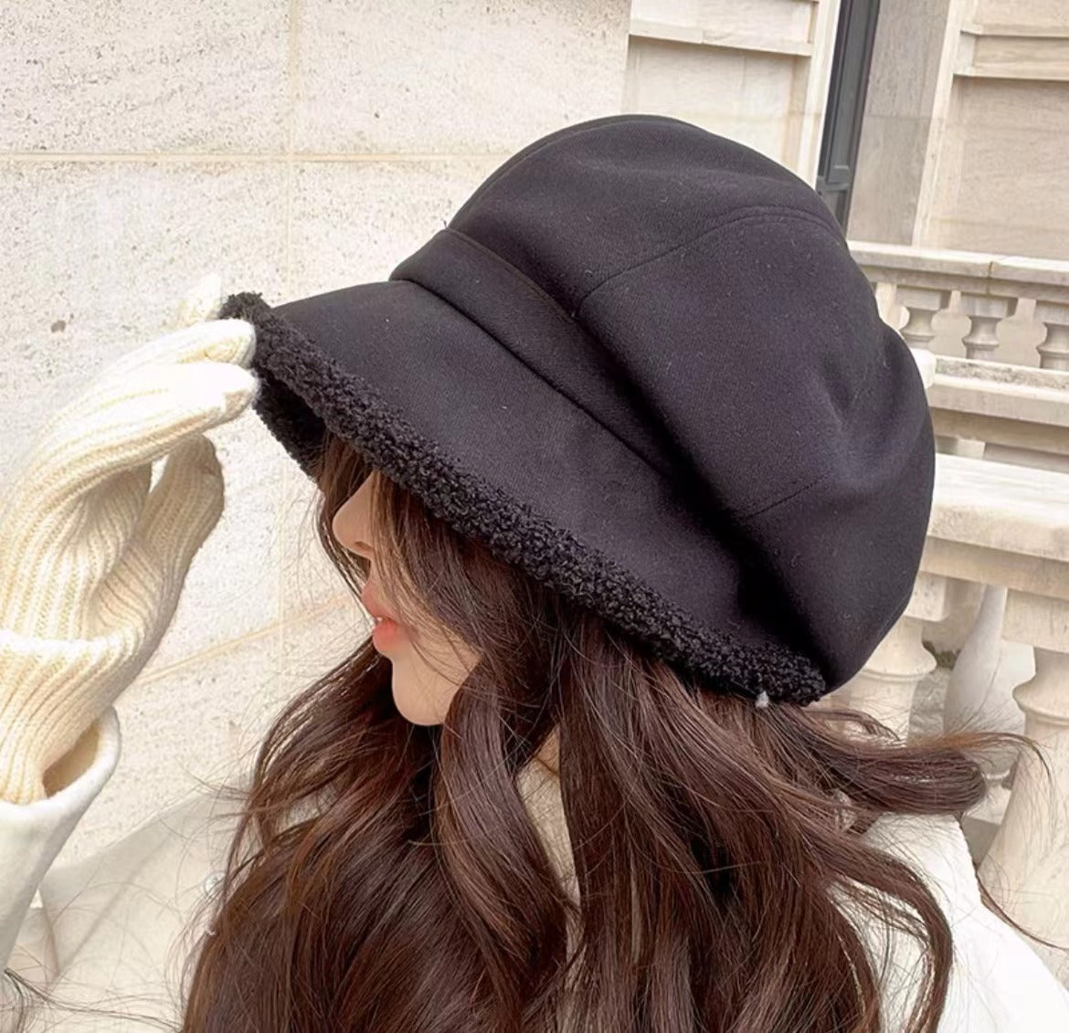 Women's Warm Fleece-Lined Beret